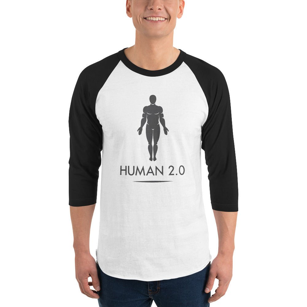 3/4 sleeve raglan shirt - Human 2.0
