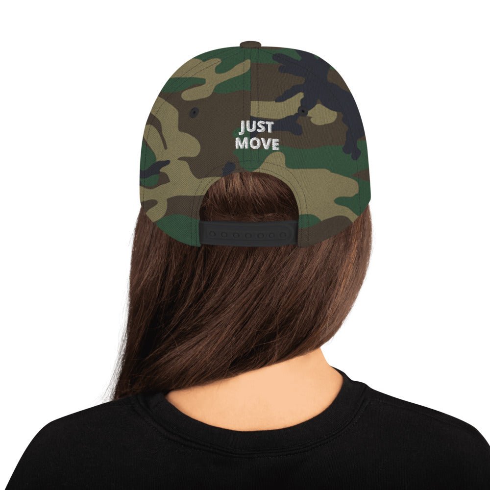Human 2.0 Snapback Hat (white logo) - Human 2.0