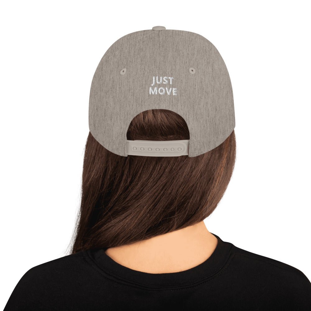 Human 2.0 Snapback Hat (white logo) - Human 2.0