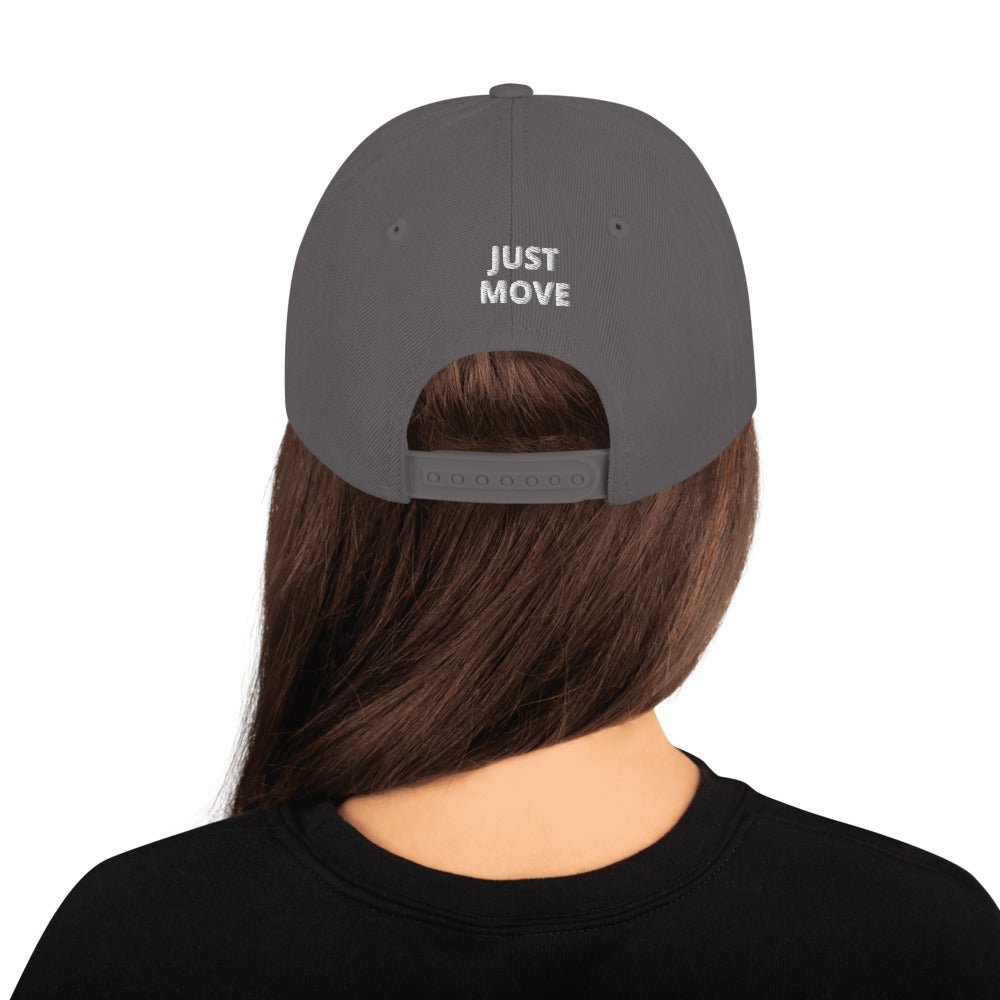 Human 2.0 Snapback Hat (white logo) - Human 2.0