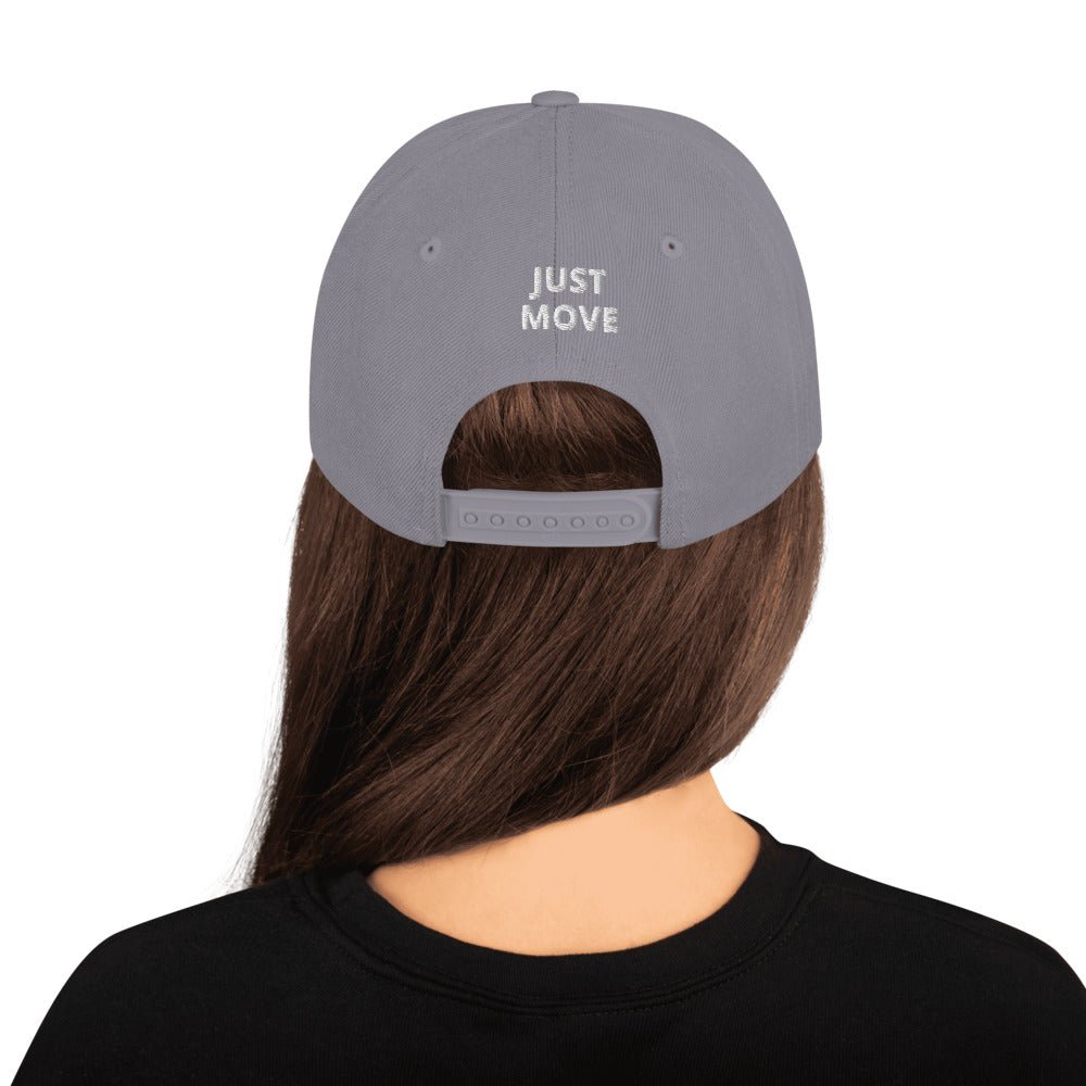 Human 2.0 Snapback Hat (white logo) - Human 2.0