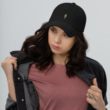 Load image into Gallery viewer, Human 2.0 Dad hat (green logo) - Human 2.0
