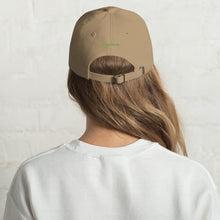 Load image into Gallery viewer, Human 2.0 Dad hat (green logo) - Human 2.0
