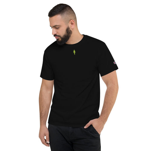 Human 2.0 Men's Champion Move More T-Shirt (green logo) - Human 2.0