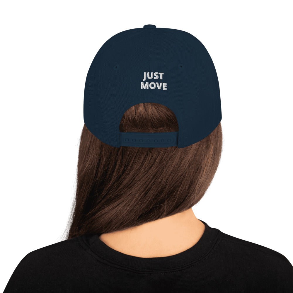 Human 2.0 Snapback Hat (white logo) - Human 2.0